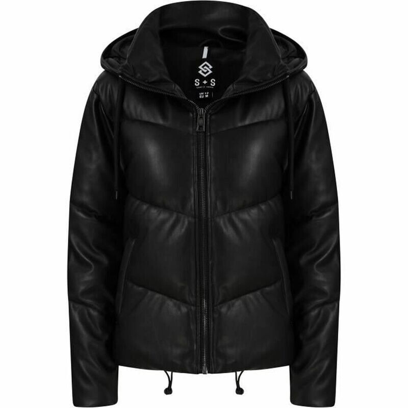 Jacket Saint x Sinner Black Hood XS