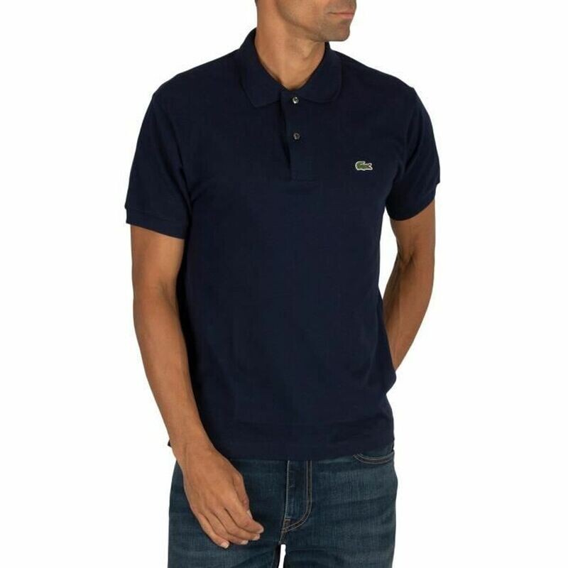 Men&#39;s Black Lacoste Polo Shirt