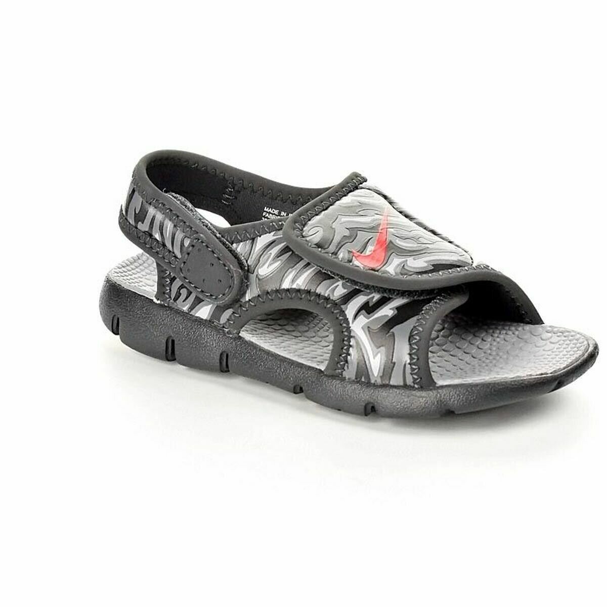 Flip Flops for Children Nike Sunray Dark grey