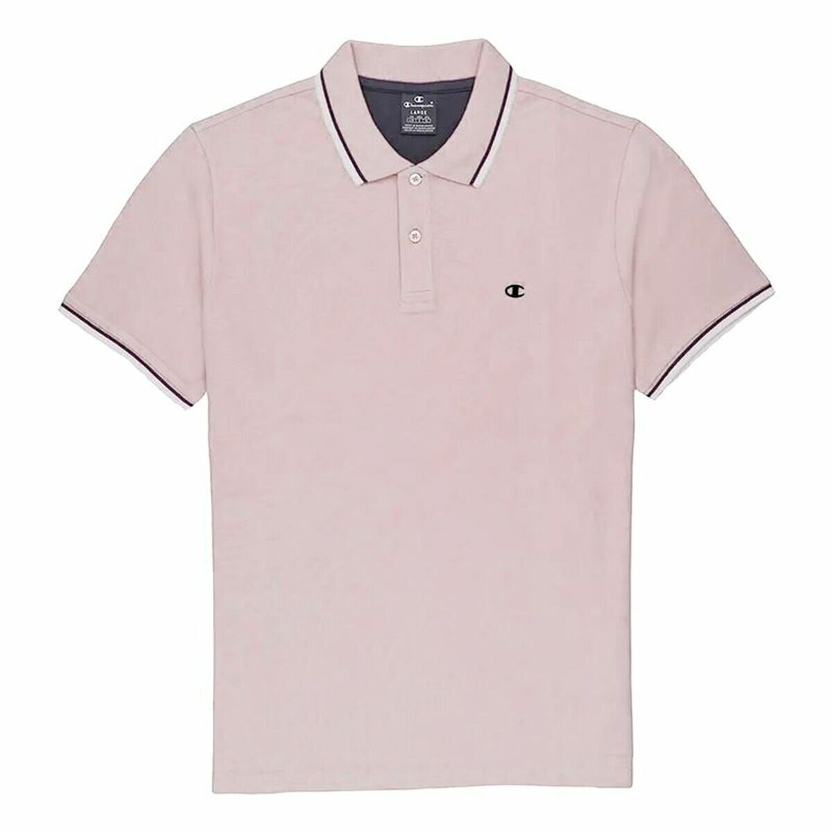 Men's Champion Sportswear Pink Polo Shirt
