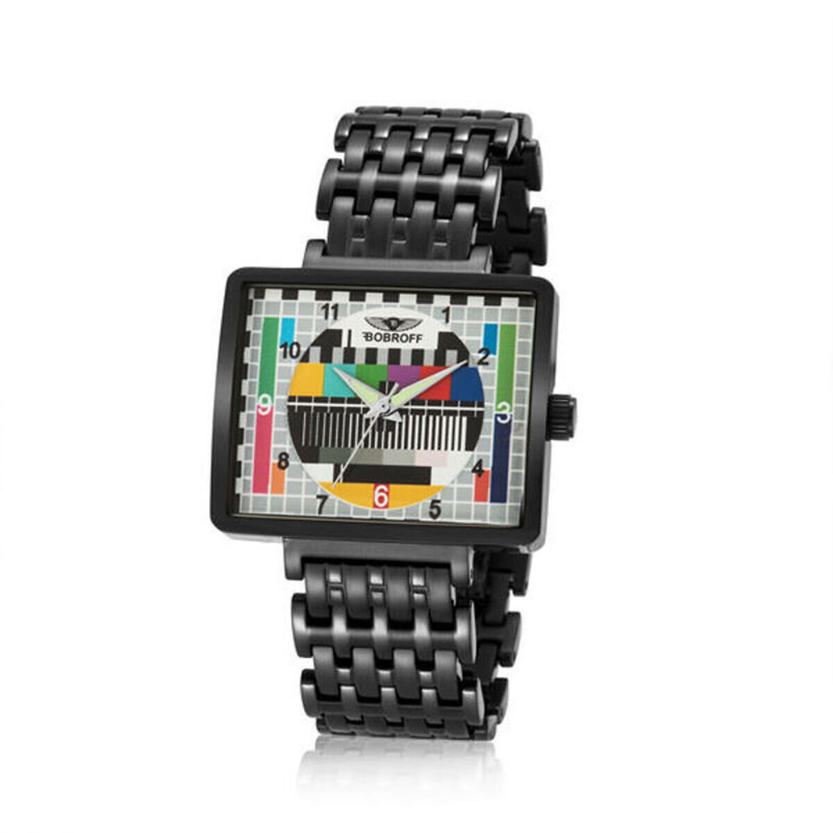 Ladies Square Black Bobroff Watch