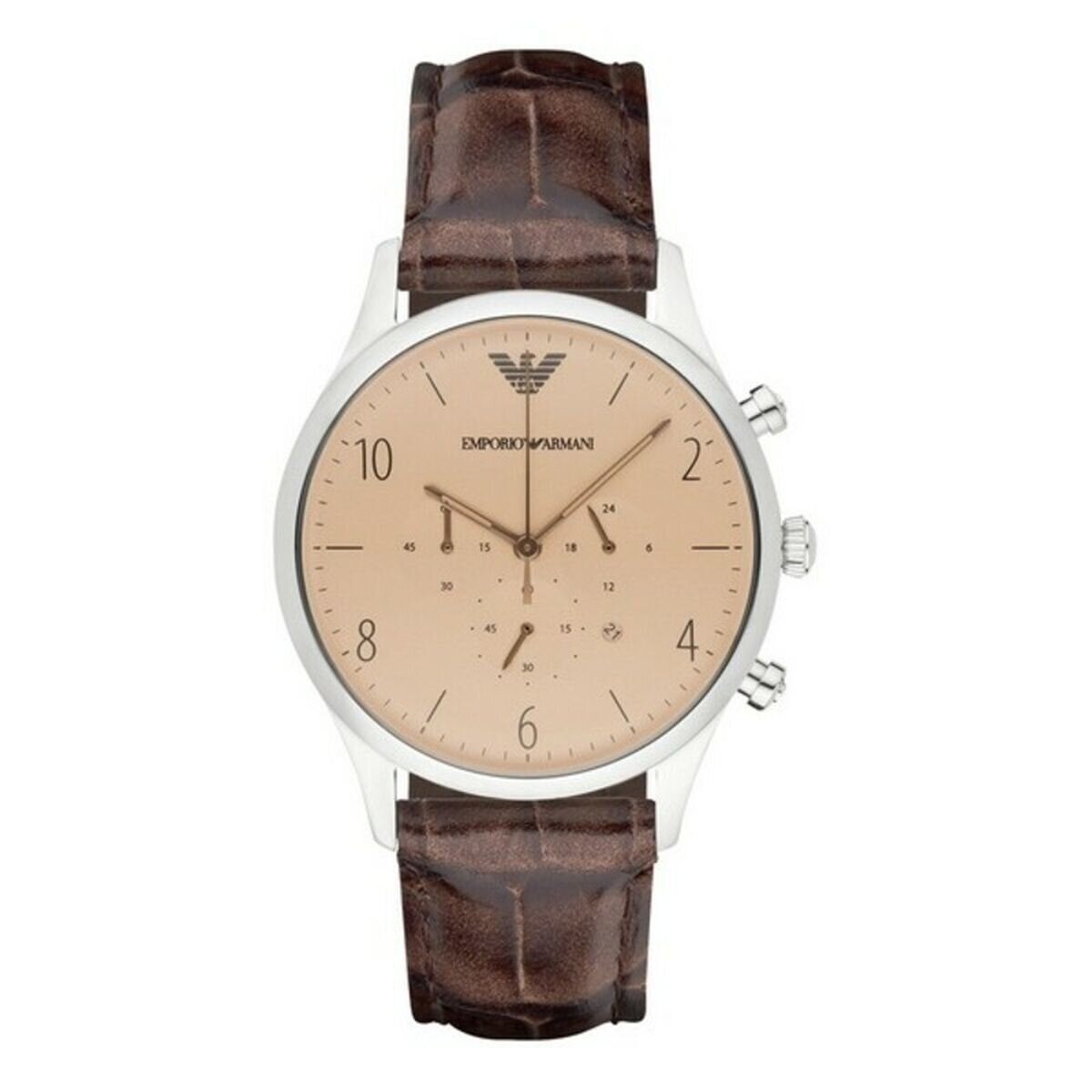 Men's Classic Beige Armani Watch