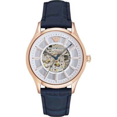 Mens Analog Armani Meccanico Watch