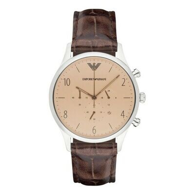 Men&#39;s Classic Beige Armani Watch