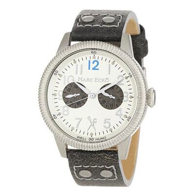 Men&#39;s Marc Ecko White faced wrist watch