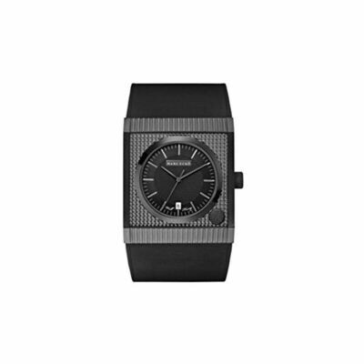 Mens all black square Marc ecko watch