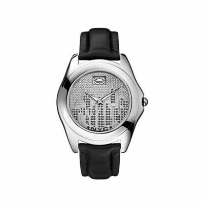 Mens Black and silver Marc Ecko Watch
