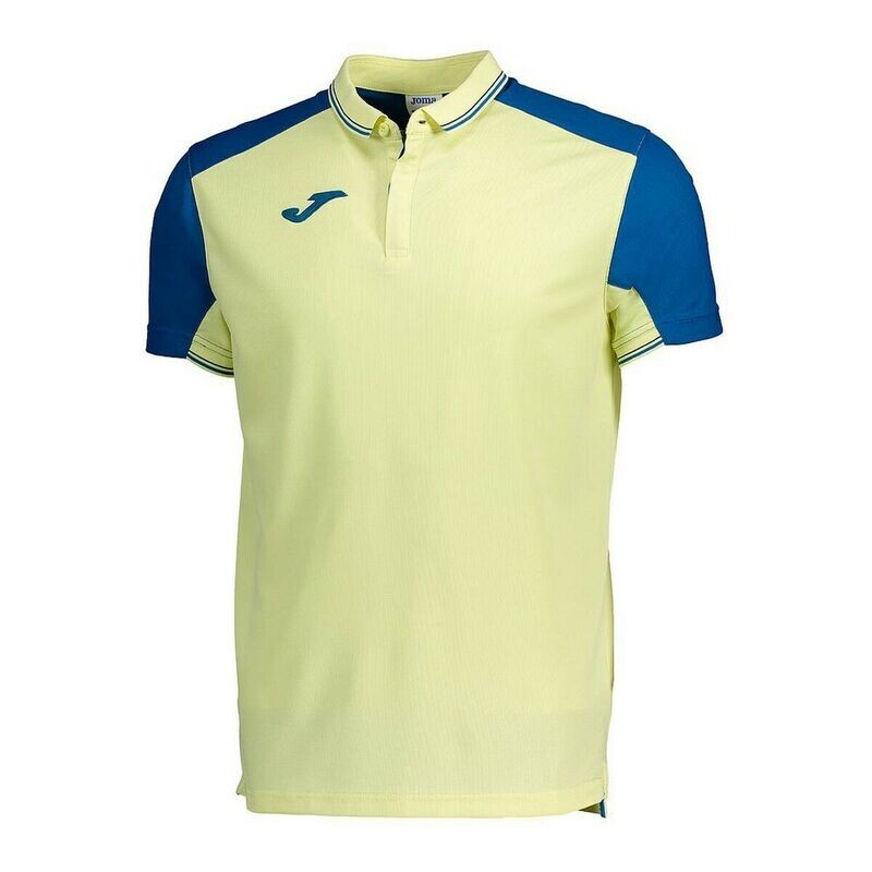 Mens Short Sleeve Joma Polo Shirt ​in Yellow