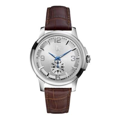 Men&#39;s Guess Silver Chronograph Watch