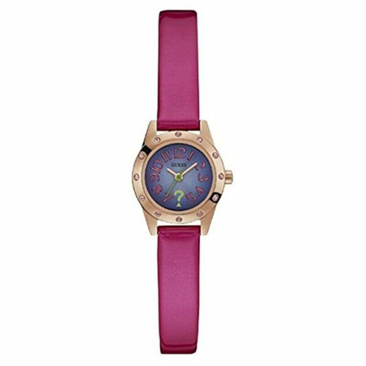 Ladies Lilac and Rose Gold Guess Watch