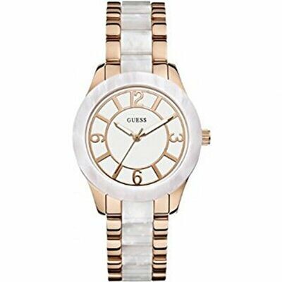 Ladies Goddess Ceramic Rose Gold Guess Watch