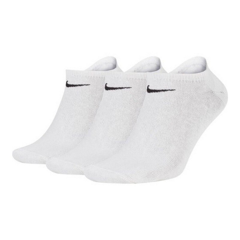 Sports Socks Nike  3PPK SX2554 101 White/Black