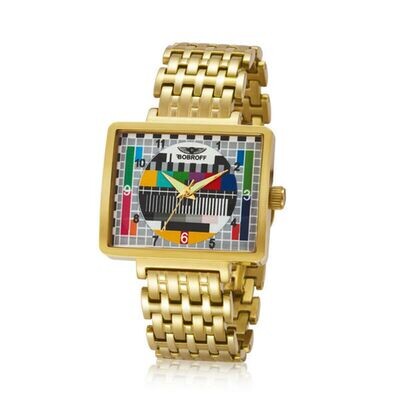 Ladies Square Gold Bobroff Watch