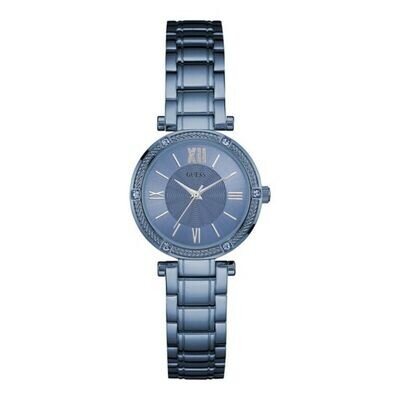 Ladies Blue Steel Guess Watch
