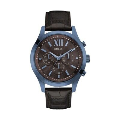 Men&#39;s Elevation Brown Guess Watch