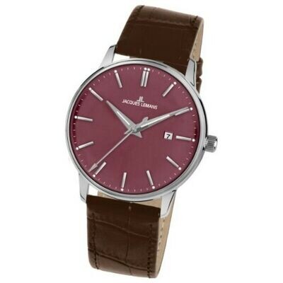 Men&#39;s Purple Jacques Lemans Watch