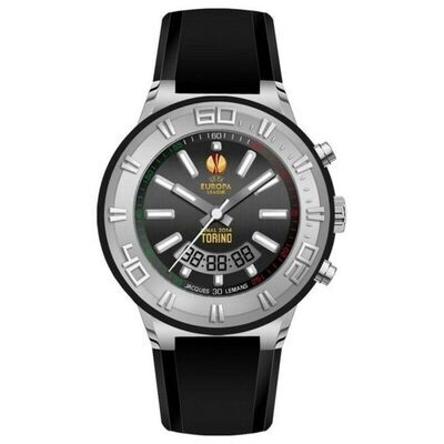 Men&#39;s Black Jacques Lemans Watch