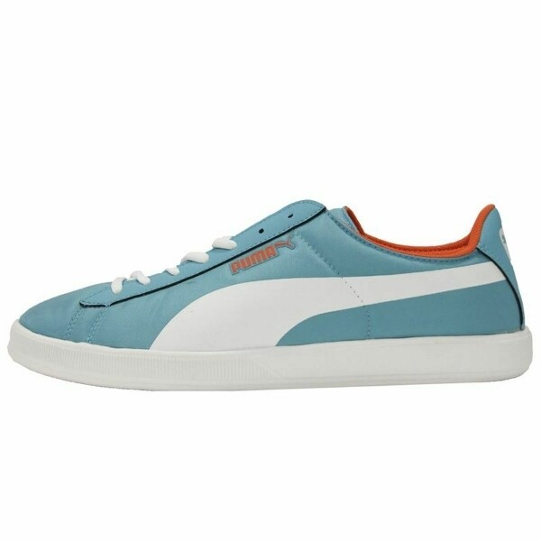Men&#39;s Puma Lite Lo Nylon Tech Aquamarine Trainers