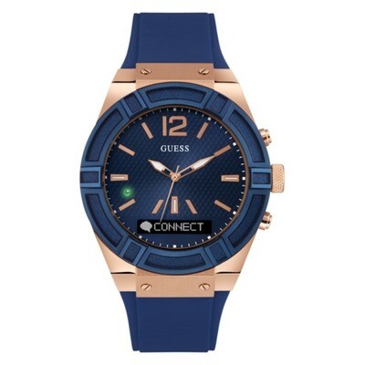 Men&#39;s Connect Blue Guess Watch