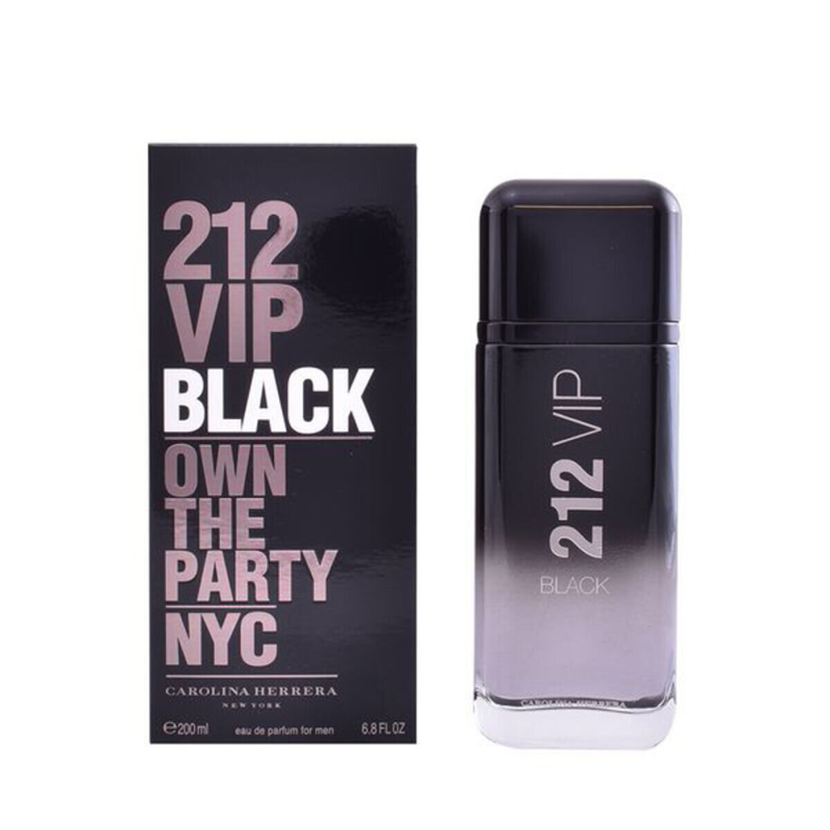 212 Vip Black Carolina Herrera Eau De Parfum 200 ml