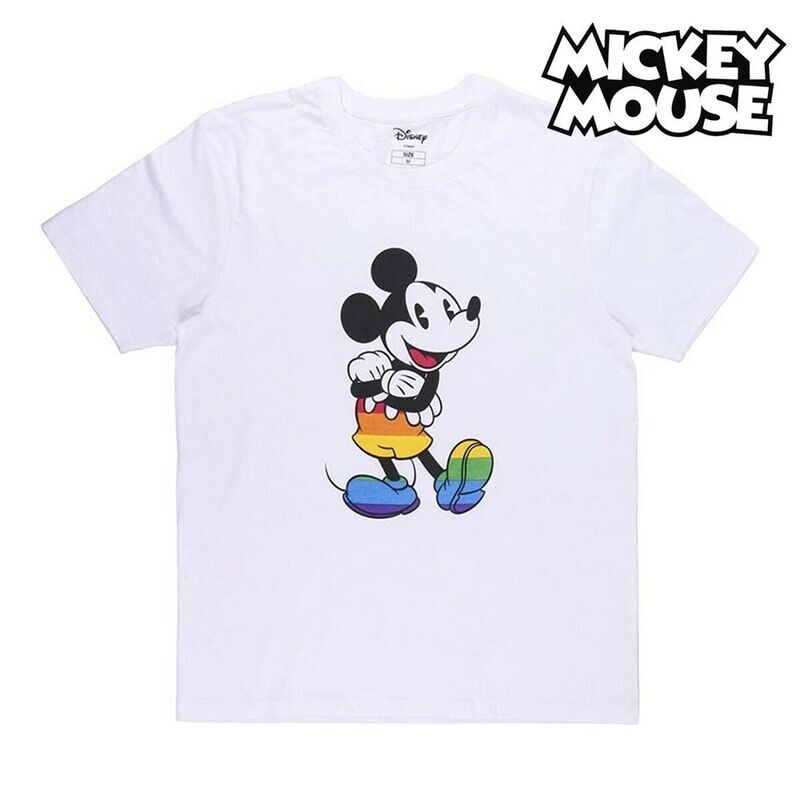 Short Sleeve Disney Pride White T-Shirt