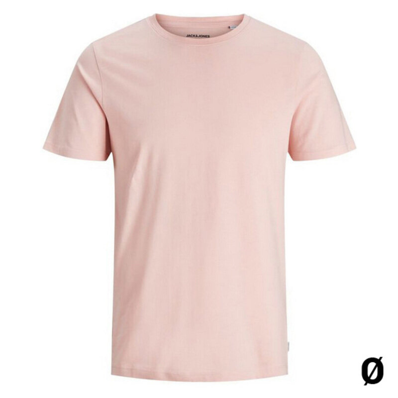 Short Sleeve Jack & Jones T-Shirt​ in Pink