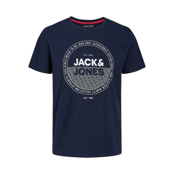 Short Sleeve Jack & Jones Navy T-Shirt