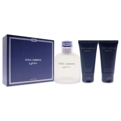 Light Blue Pour Homme Gift Set By Dolce &amp; Gabbana