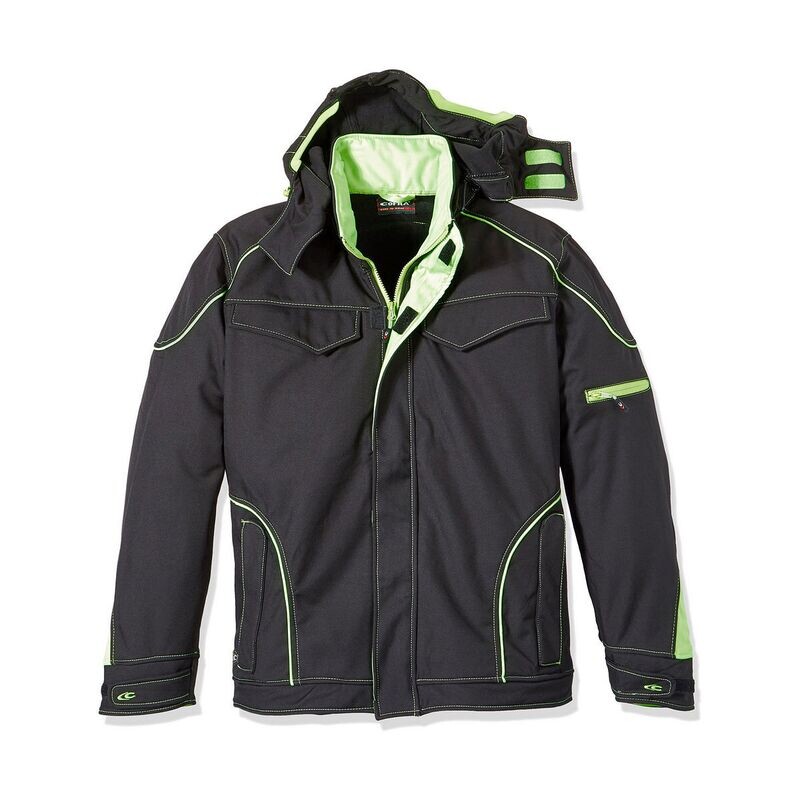 Jacket Cofra Tecka Lime Light Black (62)