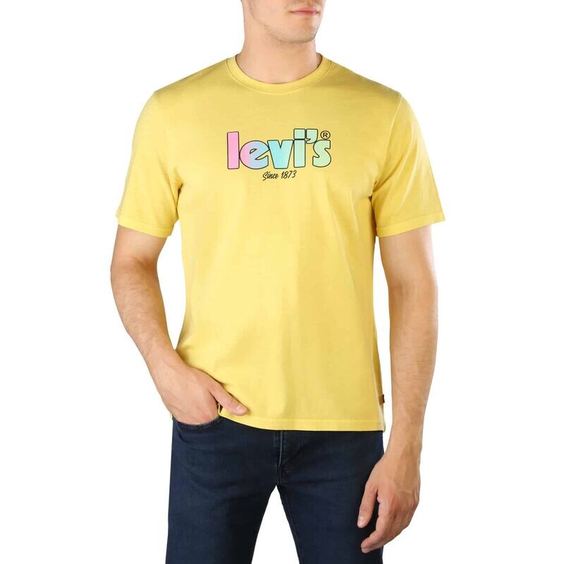 Levis Yellow Round Neck T-Shirt