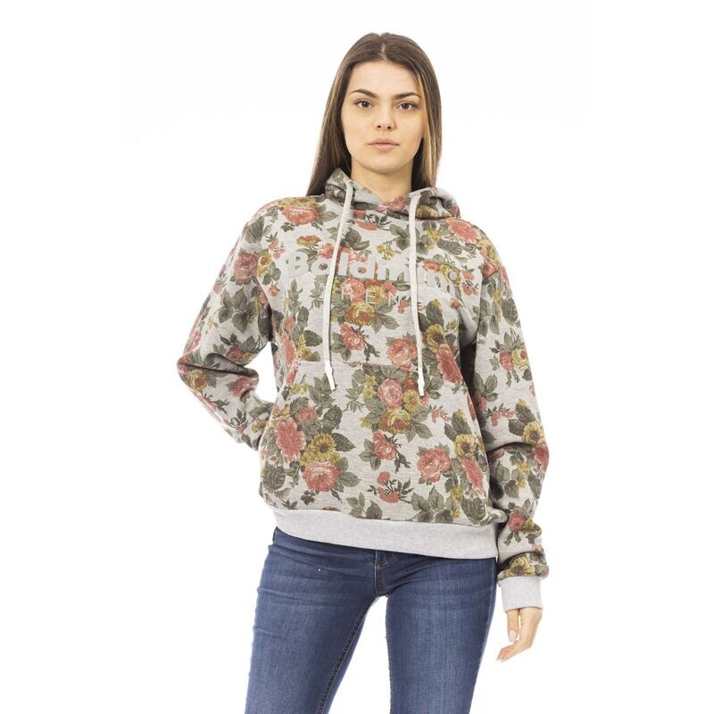 Baldinini Trend Floral Hoodie