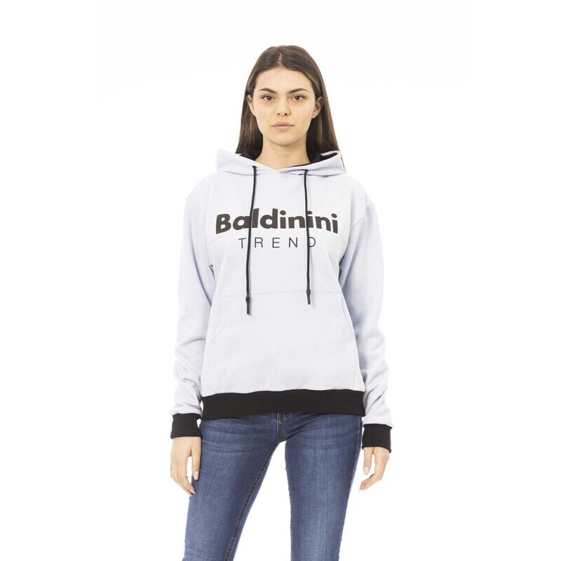 Baldinini Trend White Hoodie