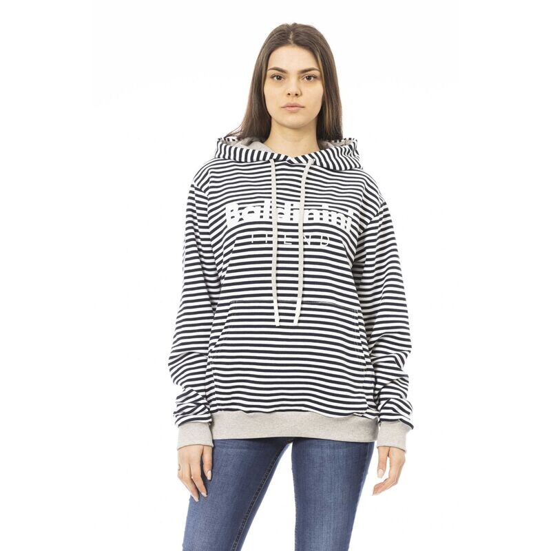 Baldinini Trend Striped Hoodie