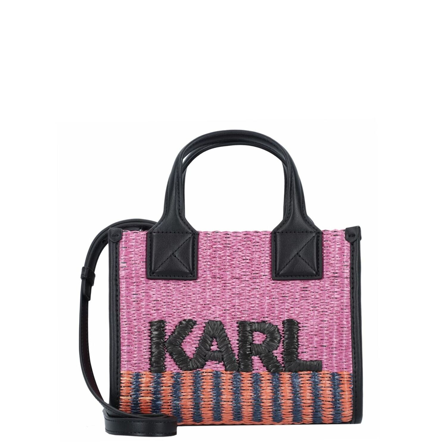 Karl Lagerfeld Pink Multi Handbag