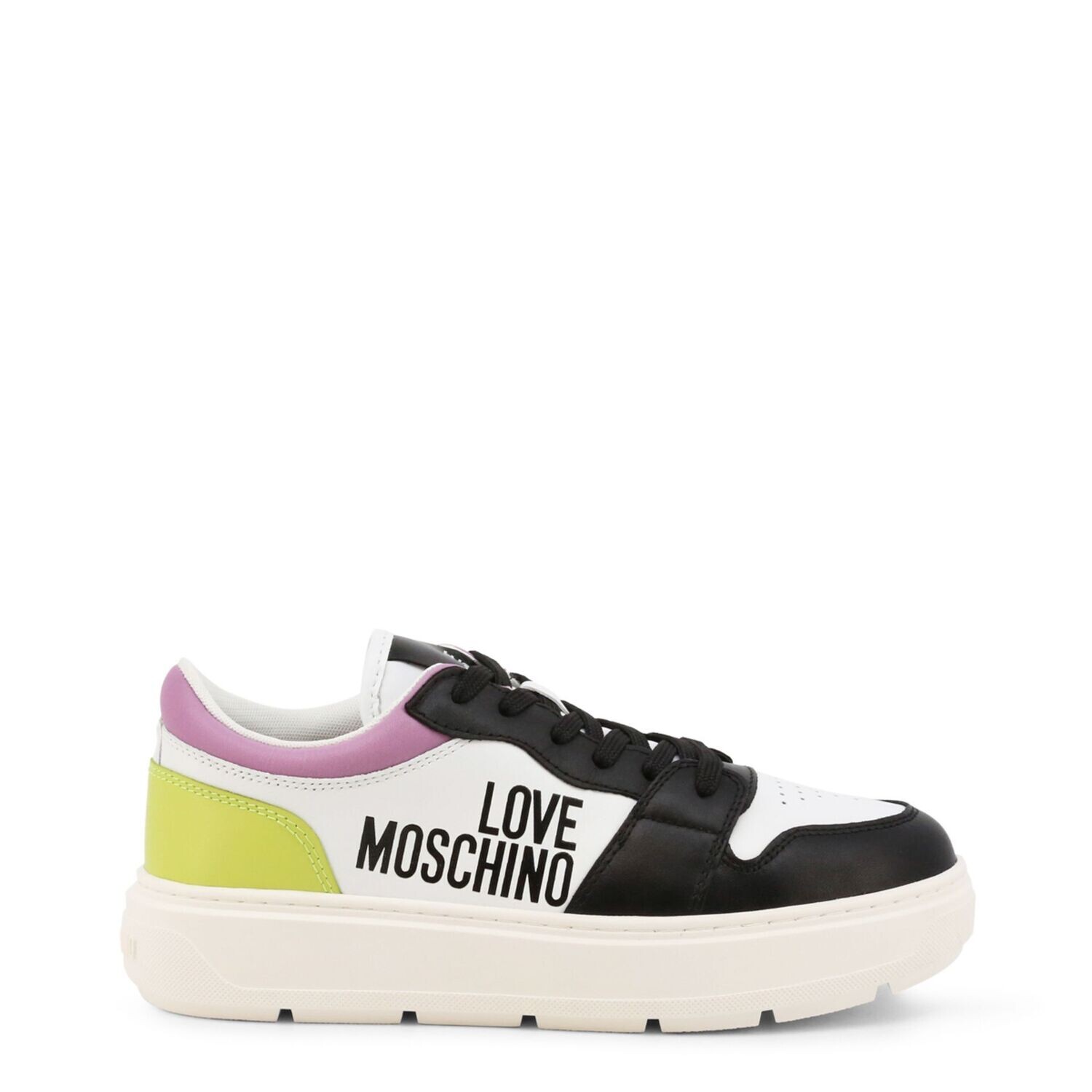 Love Moschino Green Accent Trainers