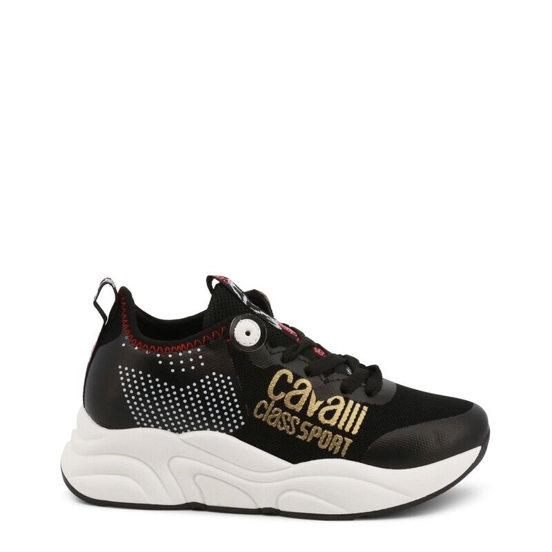 Cavalli Class Black Trainers