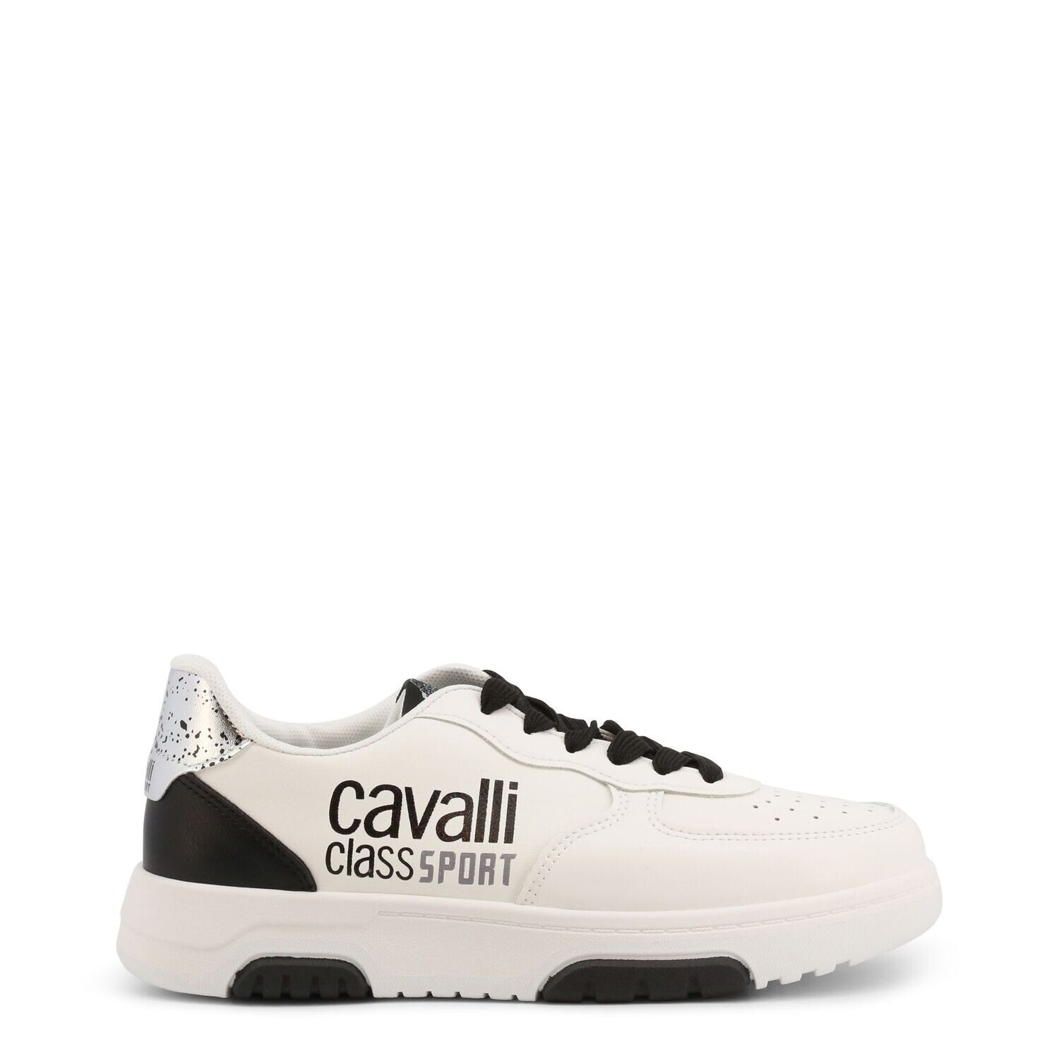 Cavalli Class White Trainers, size: EU 37