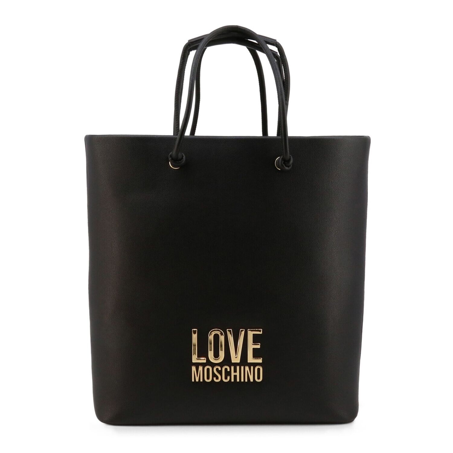 Love Moschino Tall Black Shopping Bag