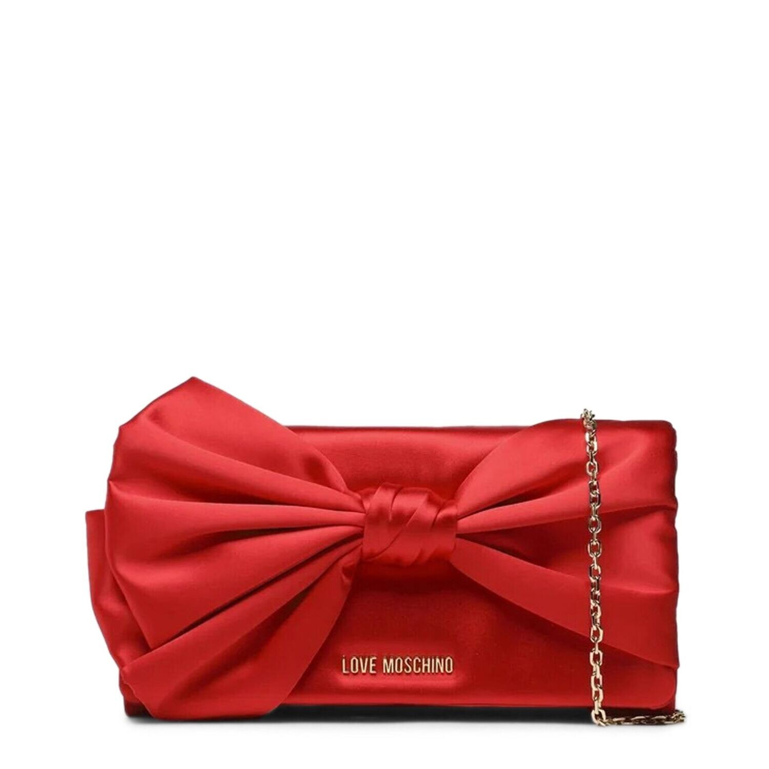 Love Moschino Deep Red Clutch Bag