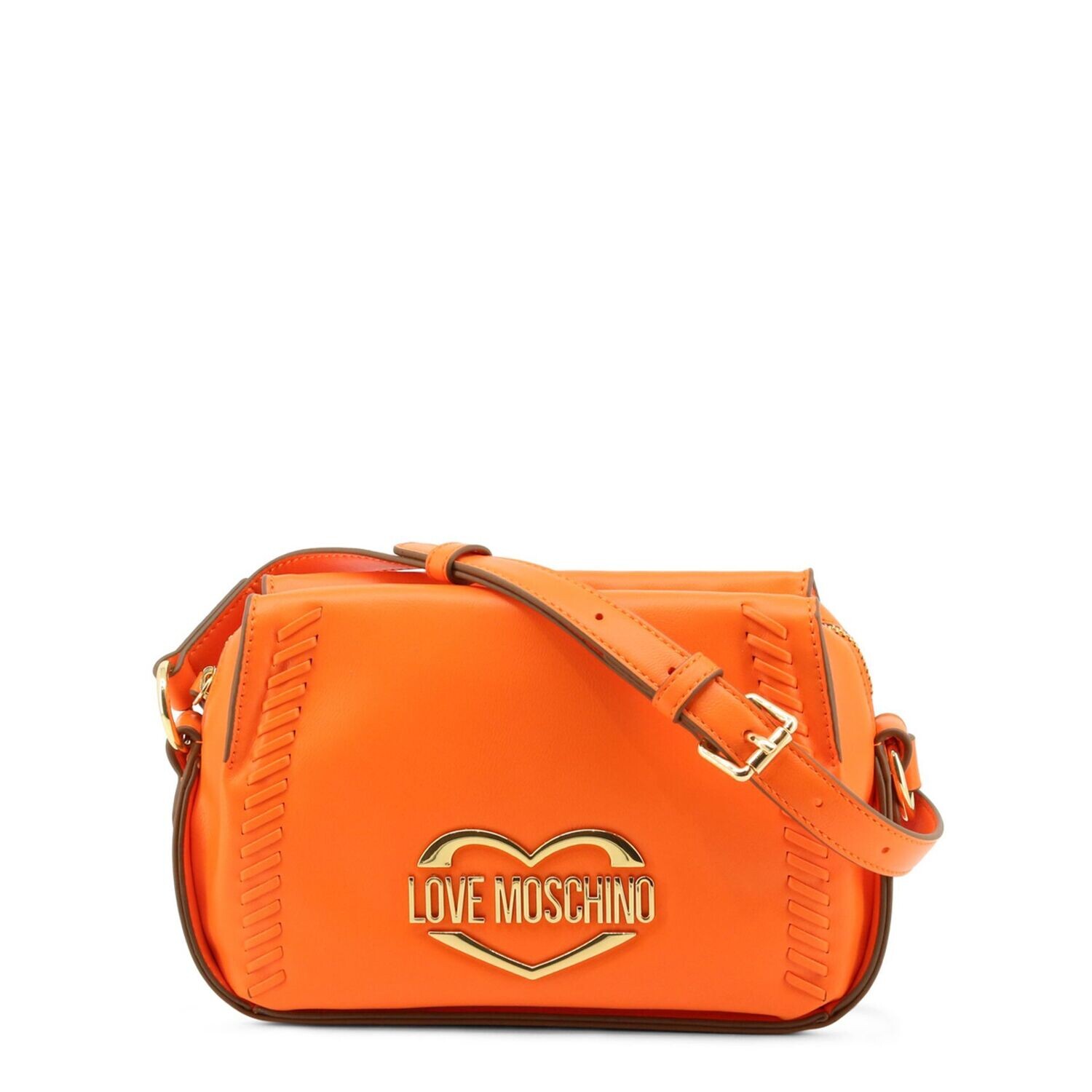 Love Moschino Logo Orange Cross Body Bag