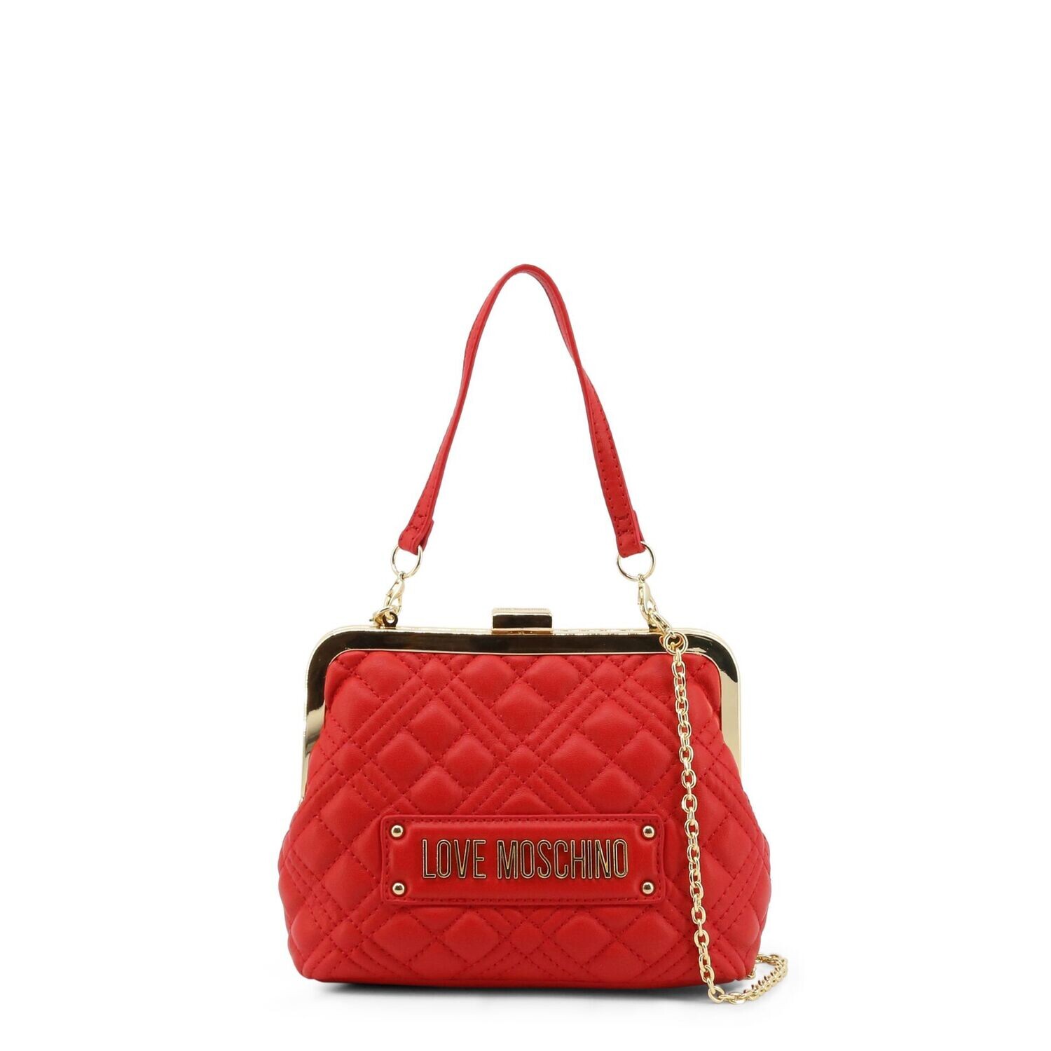 Love Moschino Fire Red Clutch Bag