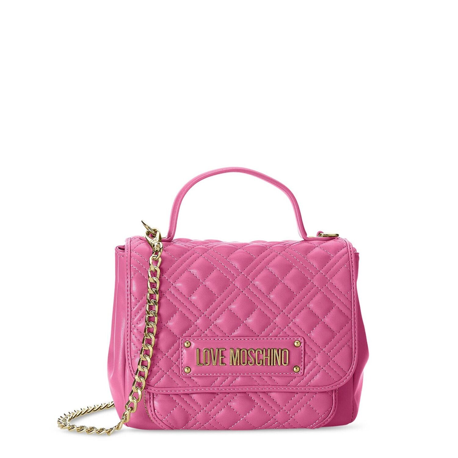 Love Moschino Pink Patterned Handbag