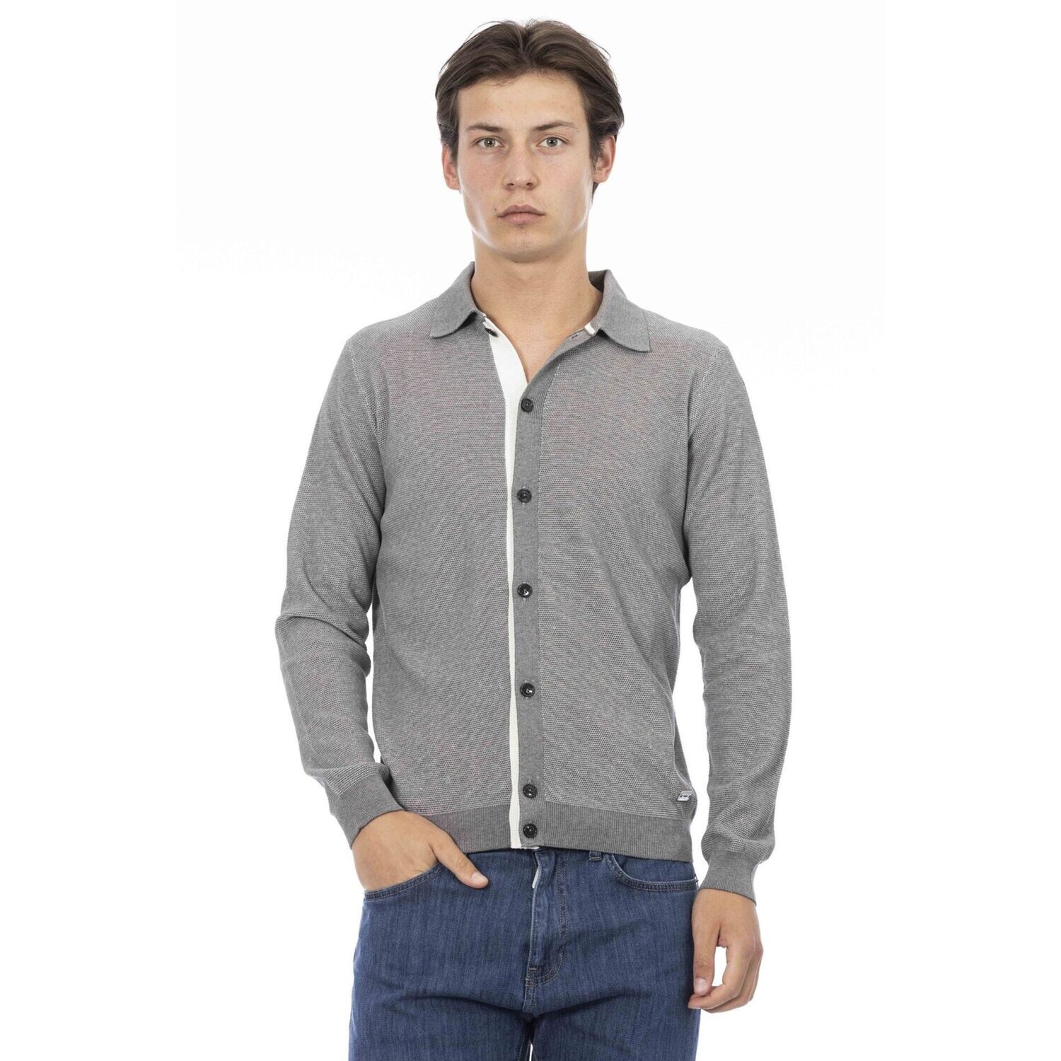 Baldinini Trend Rovigo Grey Shirt, size: M