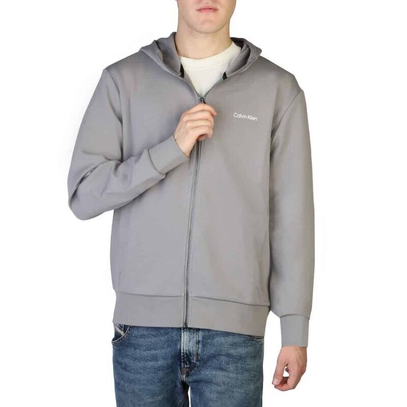 Men&#39;s Grey Calvin Klein Hoodie