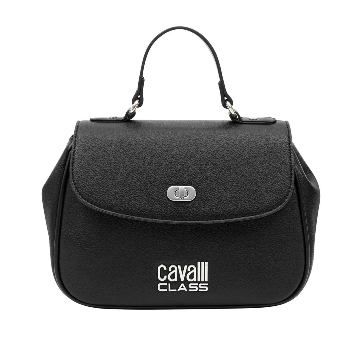 Cavalli Class Lucca Black Handbag