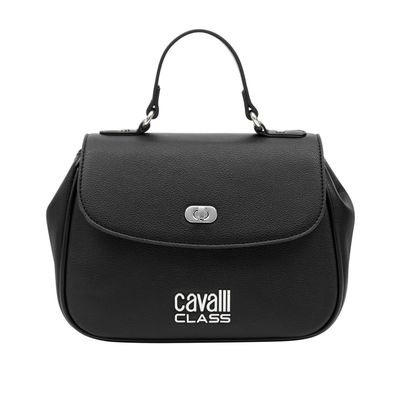 Cavalli Class Lucca Black Handbag