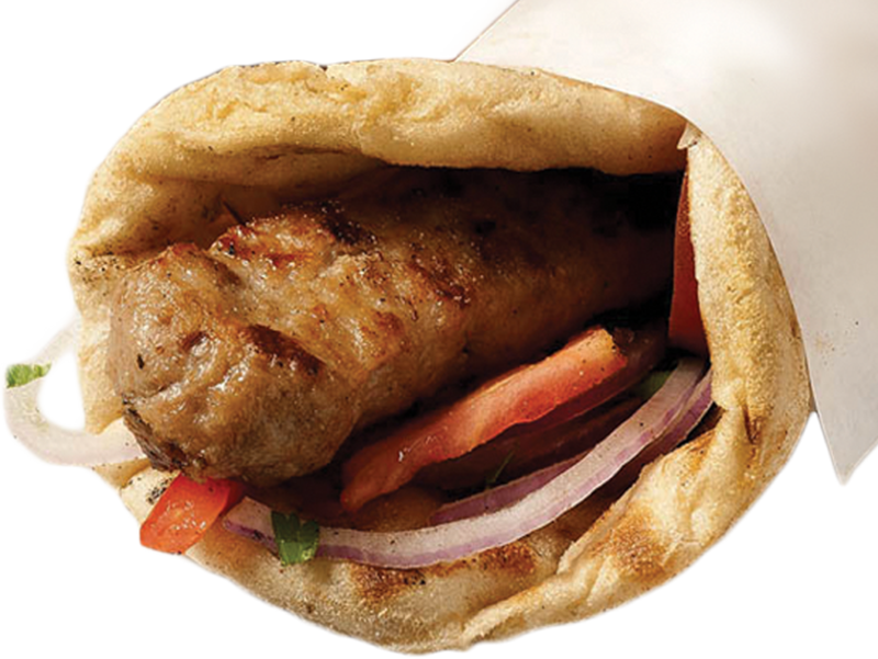 Pita Kebab Vita Oaie/Porc