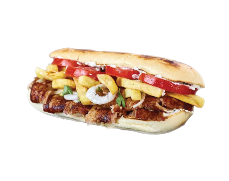 Sandwich Gyro Porc Sau Pui