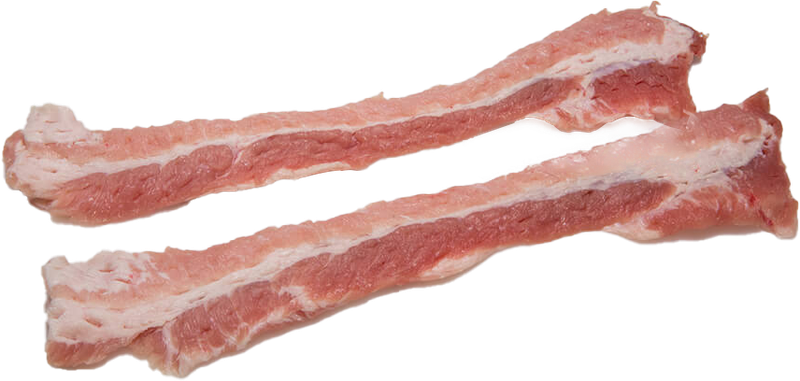 Pancetta fără os – fără piele (tăiere oblică)