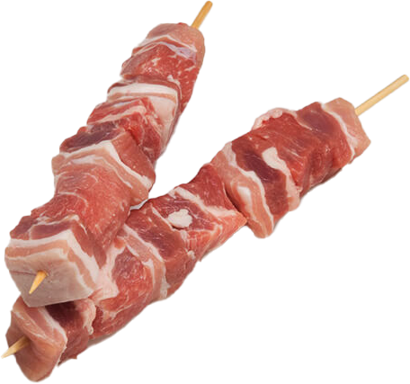 Souvlaki din porc artizanal din Ceafă – Pancetta